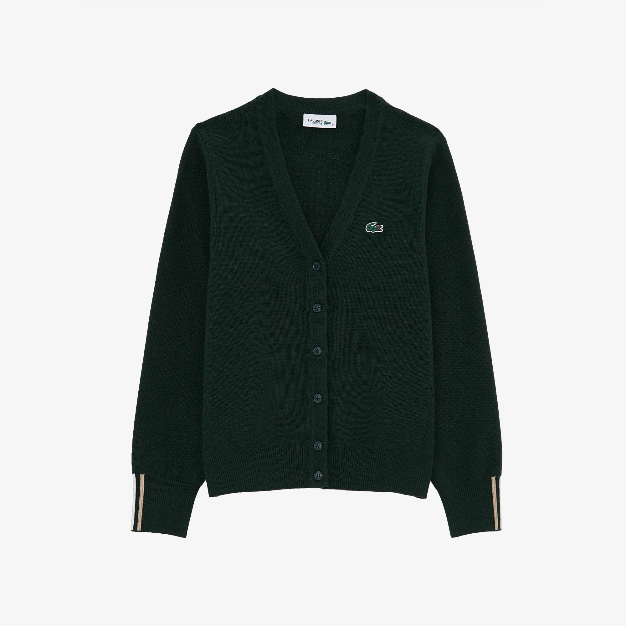 컬러 티핑 버튼 가디건, AF930E-55N